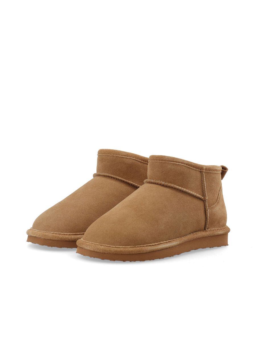 Bia Snow Ankle Støvle, Suede
