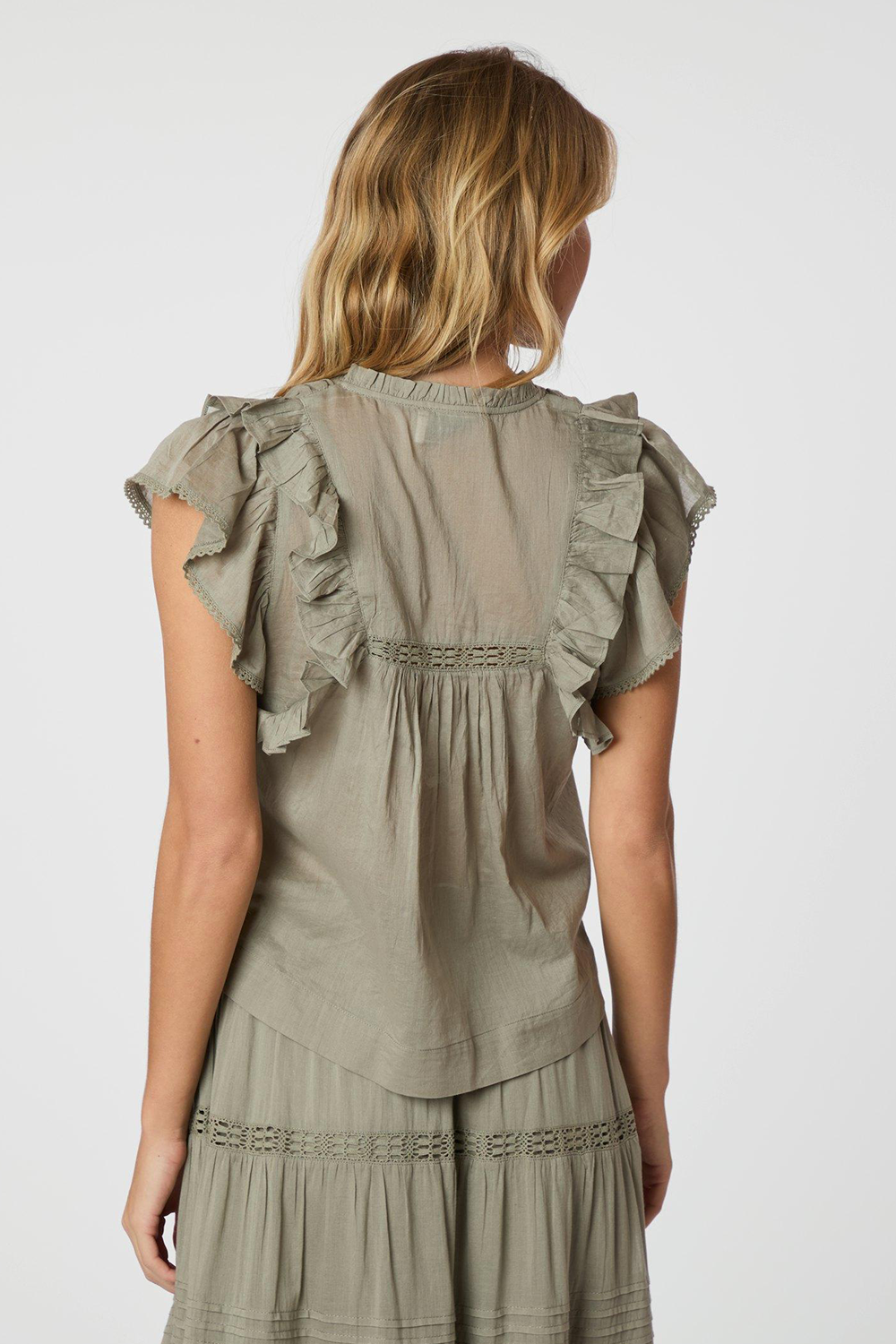 Jayla Voile Top