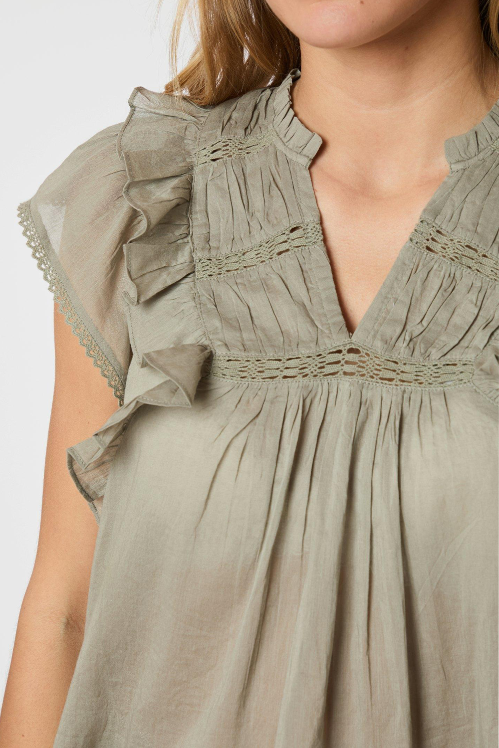 Jayla Voile Top