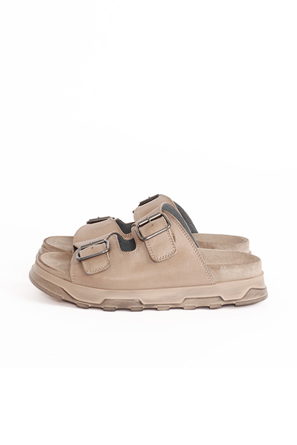 Sandaler med fodsengssål og spænder