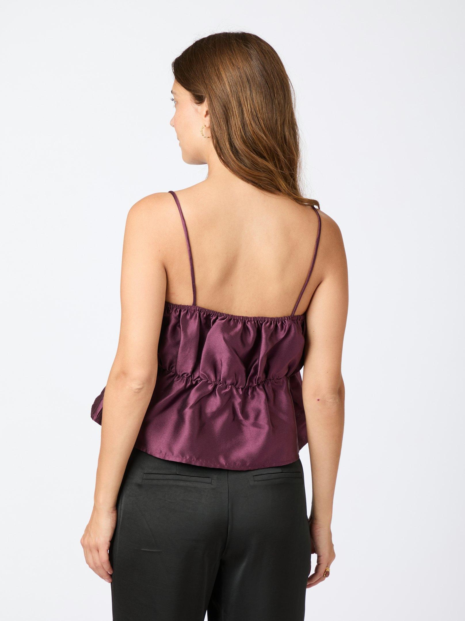 Tipton Dull Satin Top