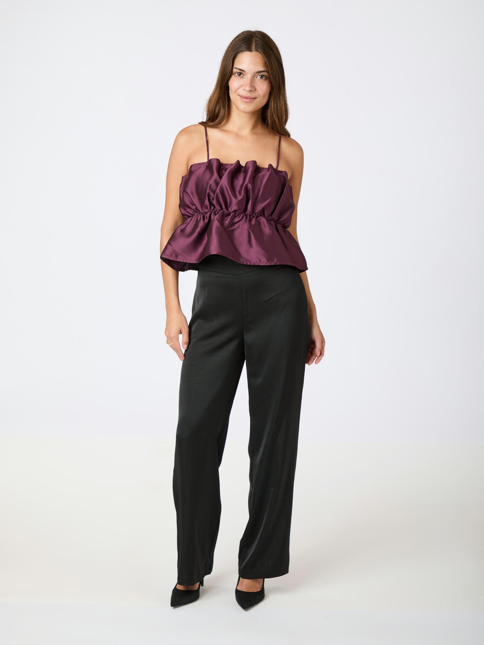 Tipton Dull Satin Top