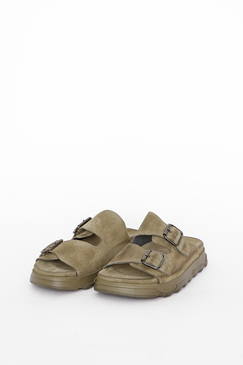 Sandal Med Fodsengssål Og Spænder