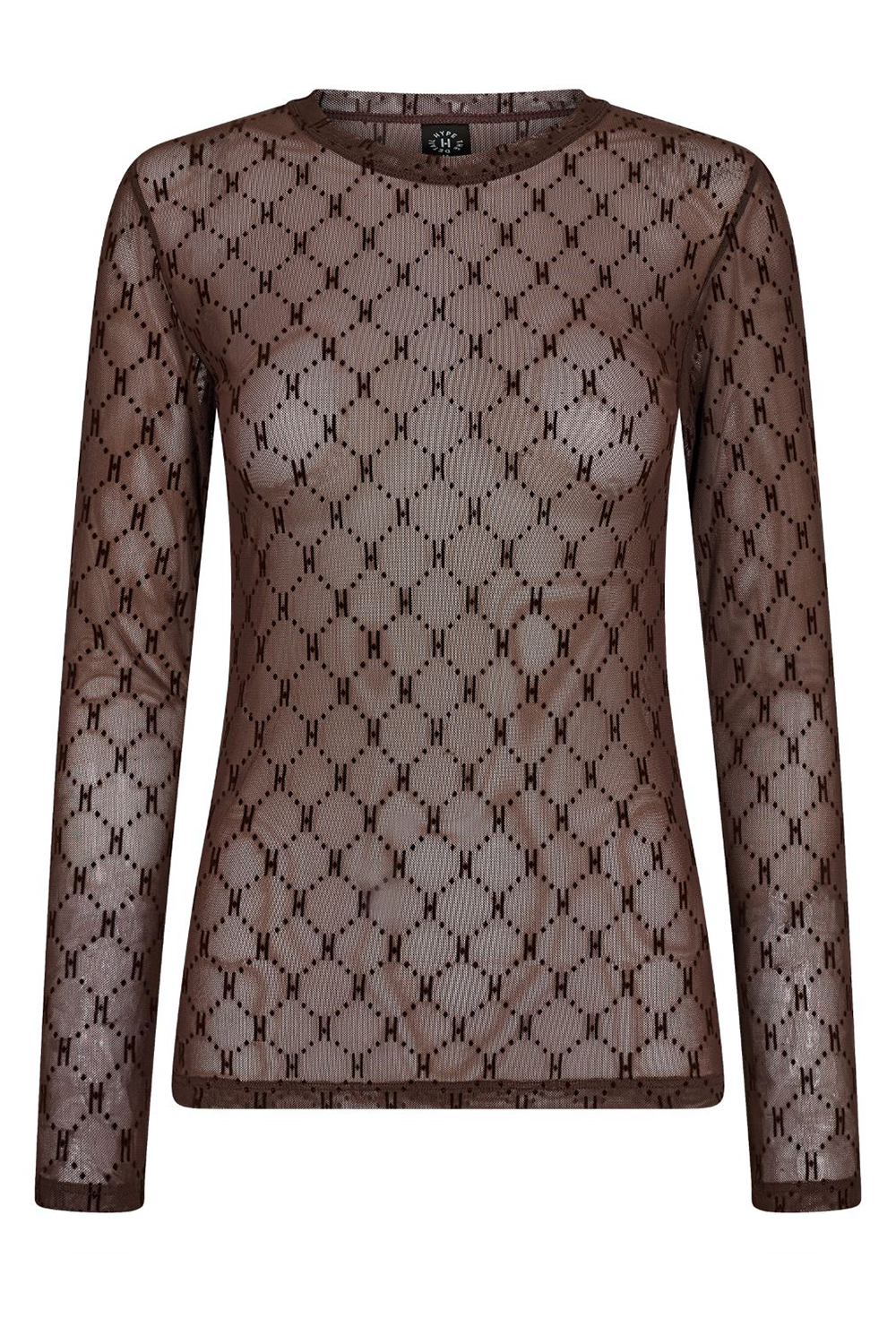 Hype The Detail Mesh Bluse