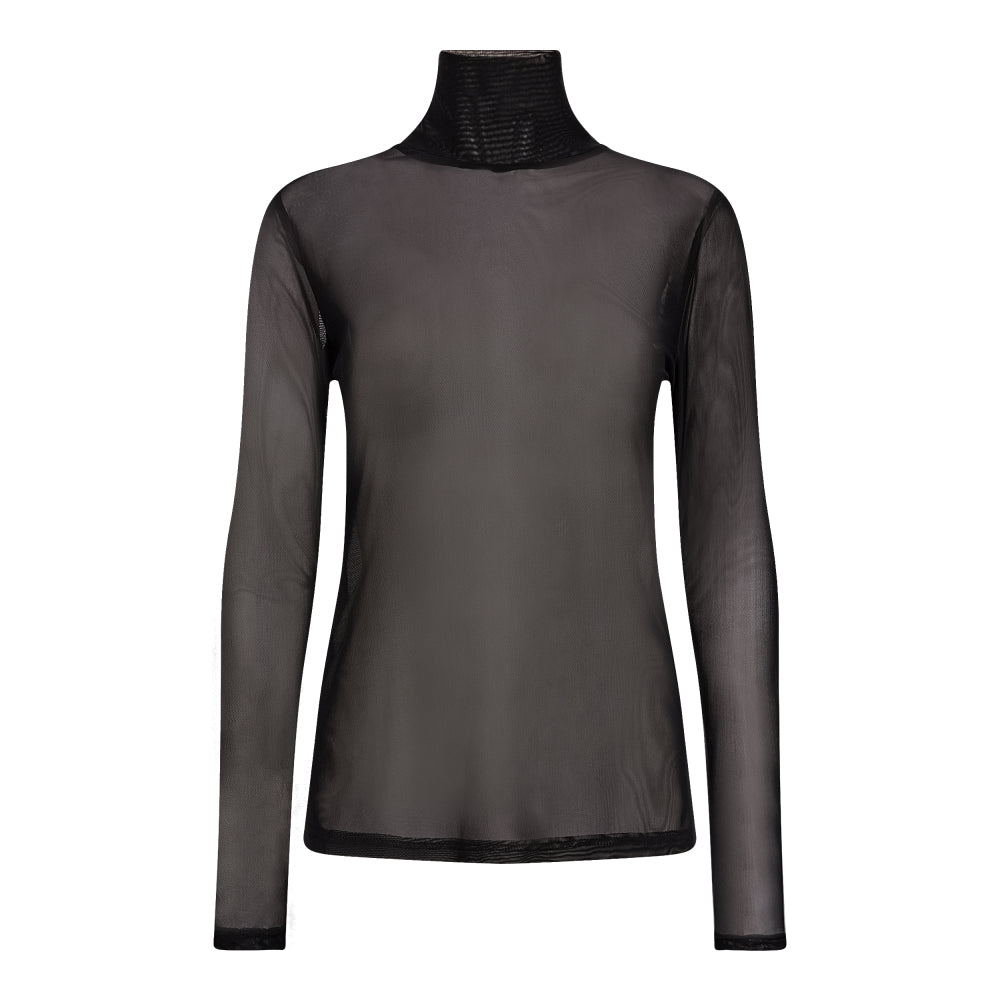 MeshCC Turtleneck Bluse