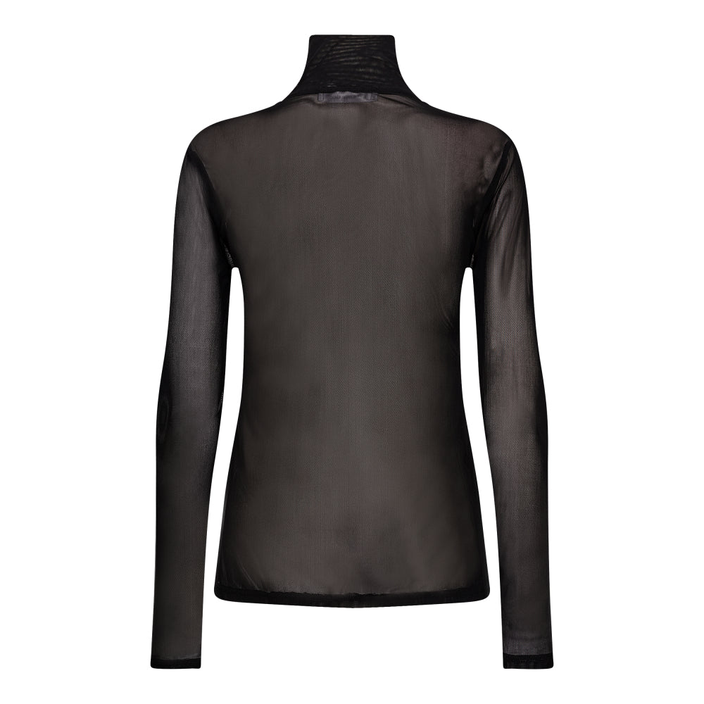 MeshCC Turtleneck Bluse