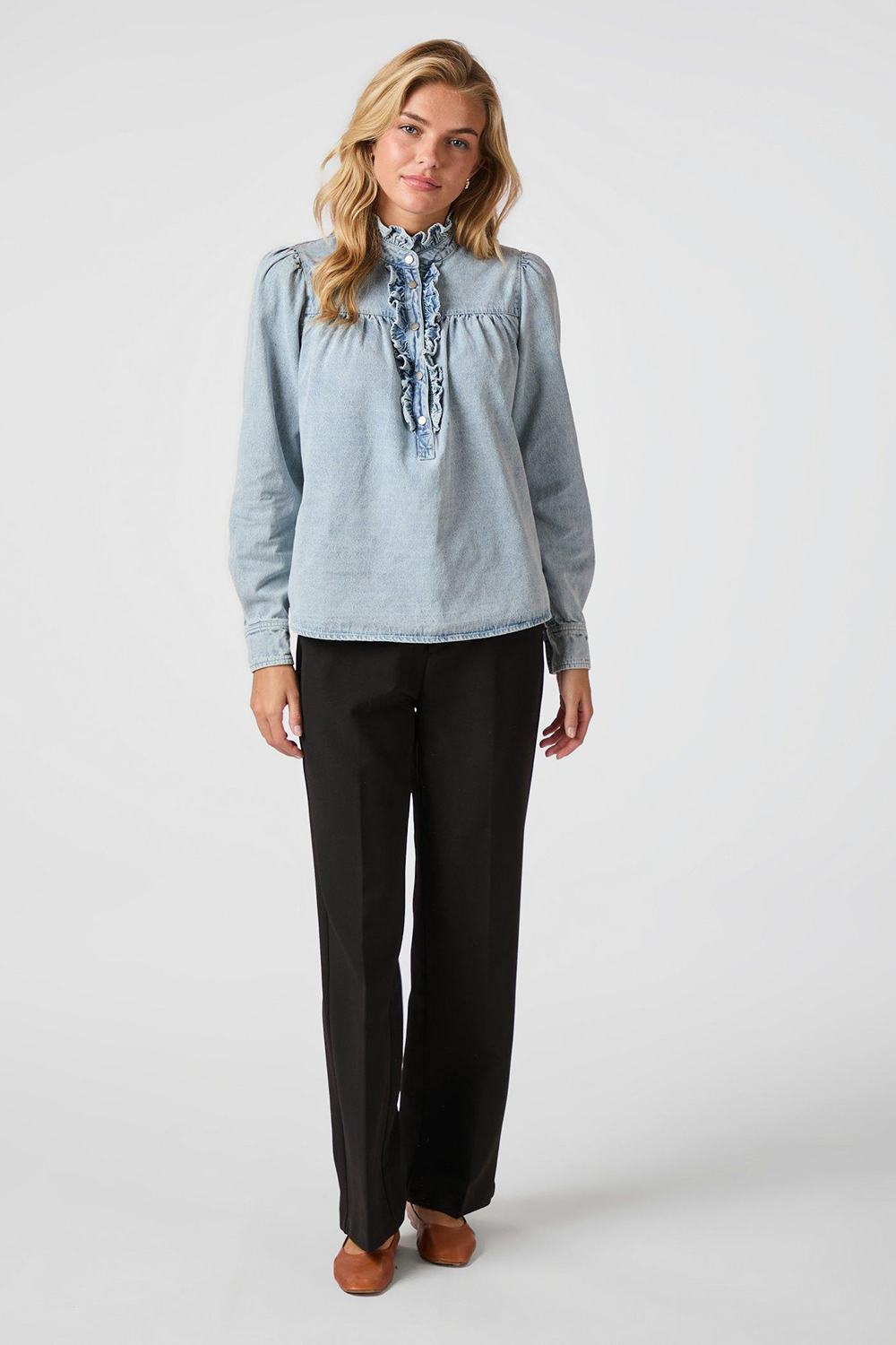 Justine Denim Skjorte