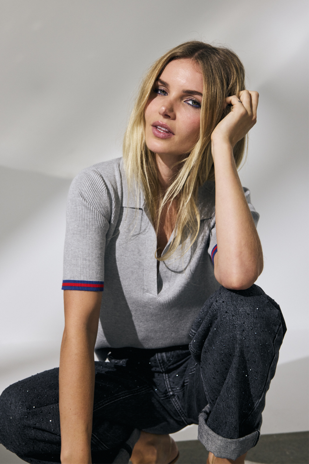 BalinCC Polo Knit T-shirt
