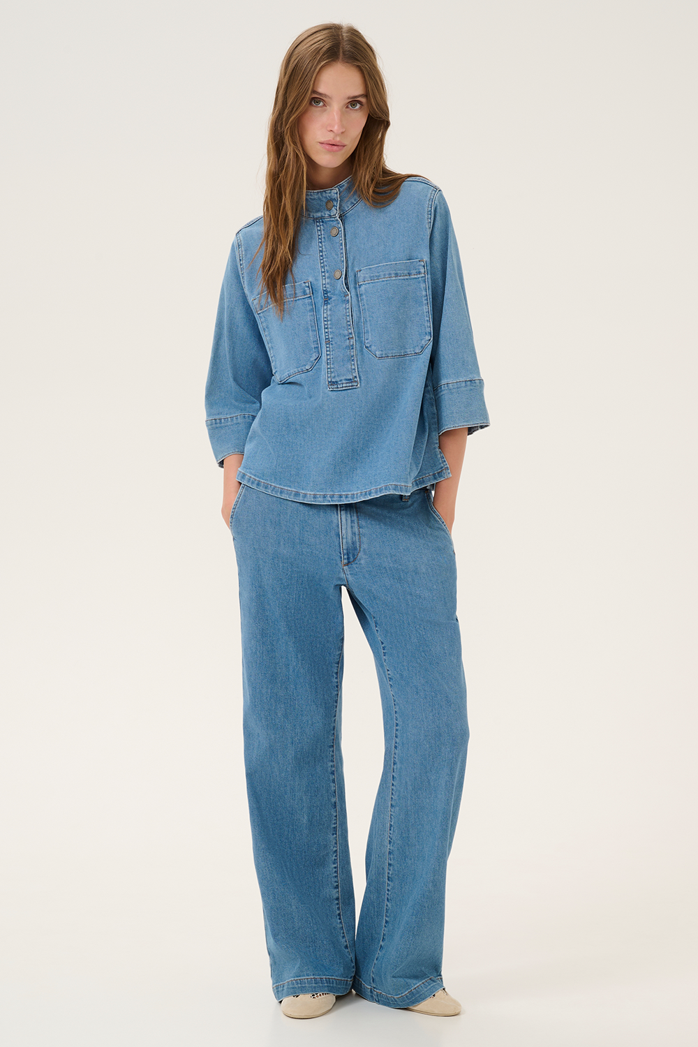 LaraMW 115 Boxy Bluse