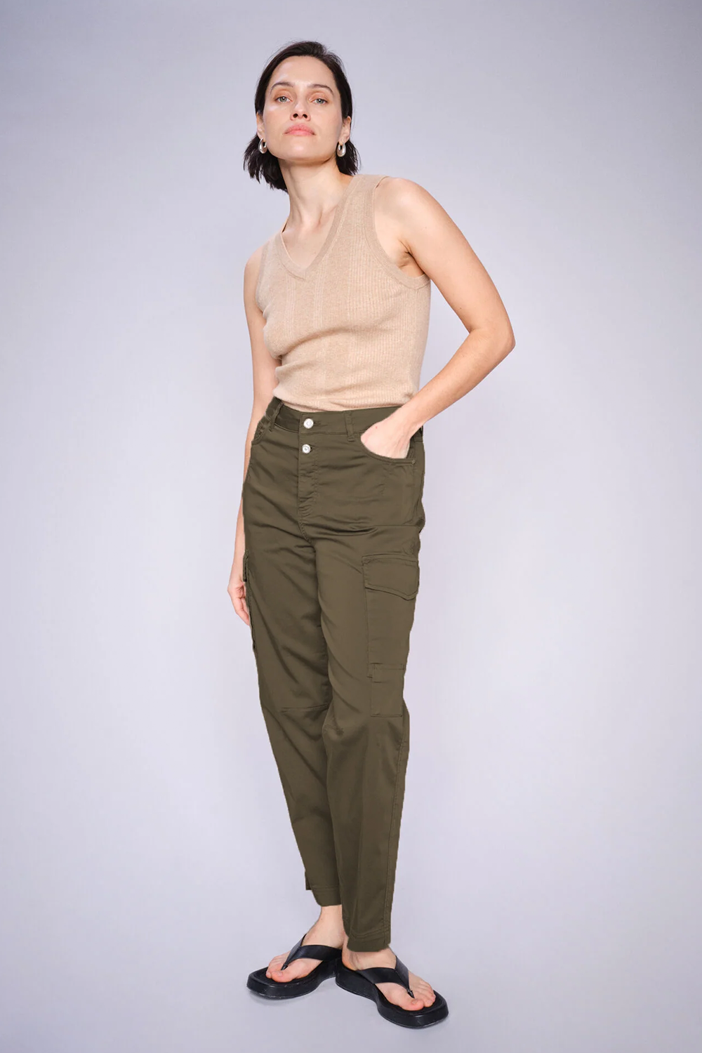 MMRelena Tani Rab V-Neck Tank Top