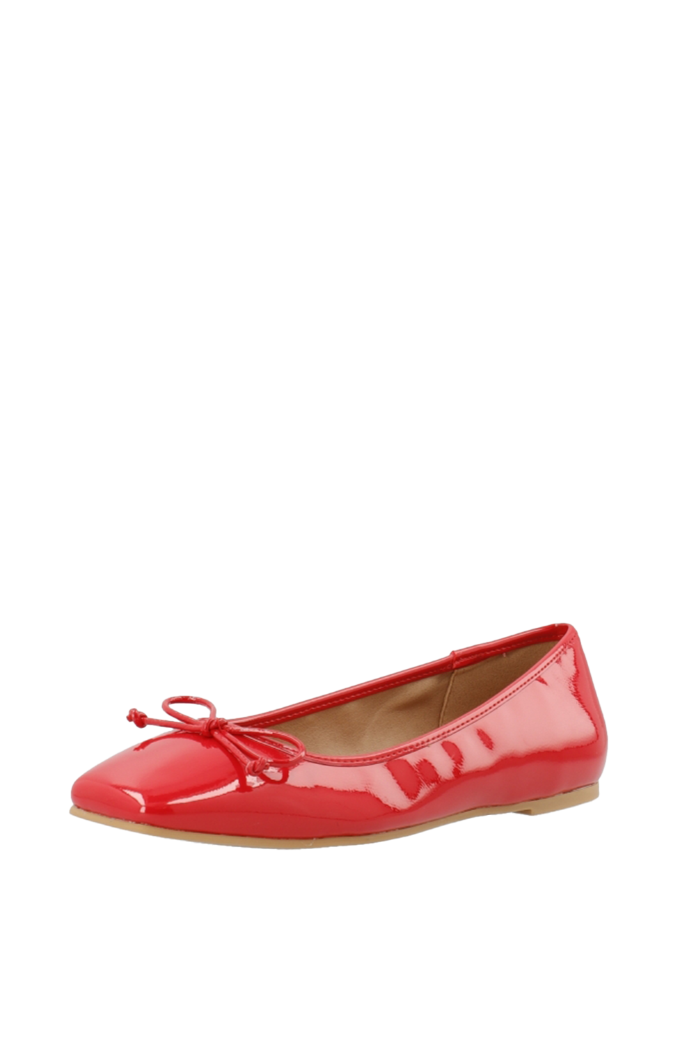 BIAROSE Karré Faux Leather Ballerina