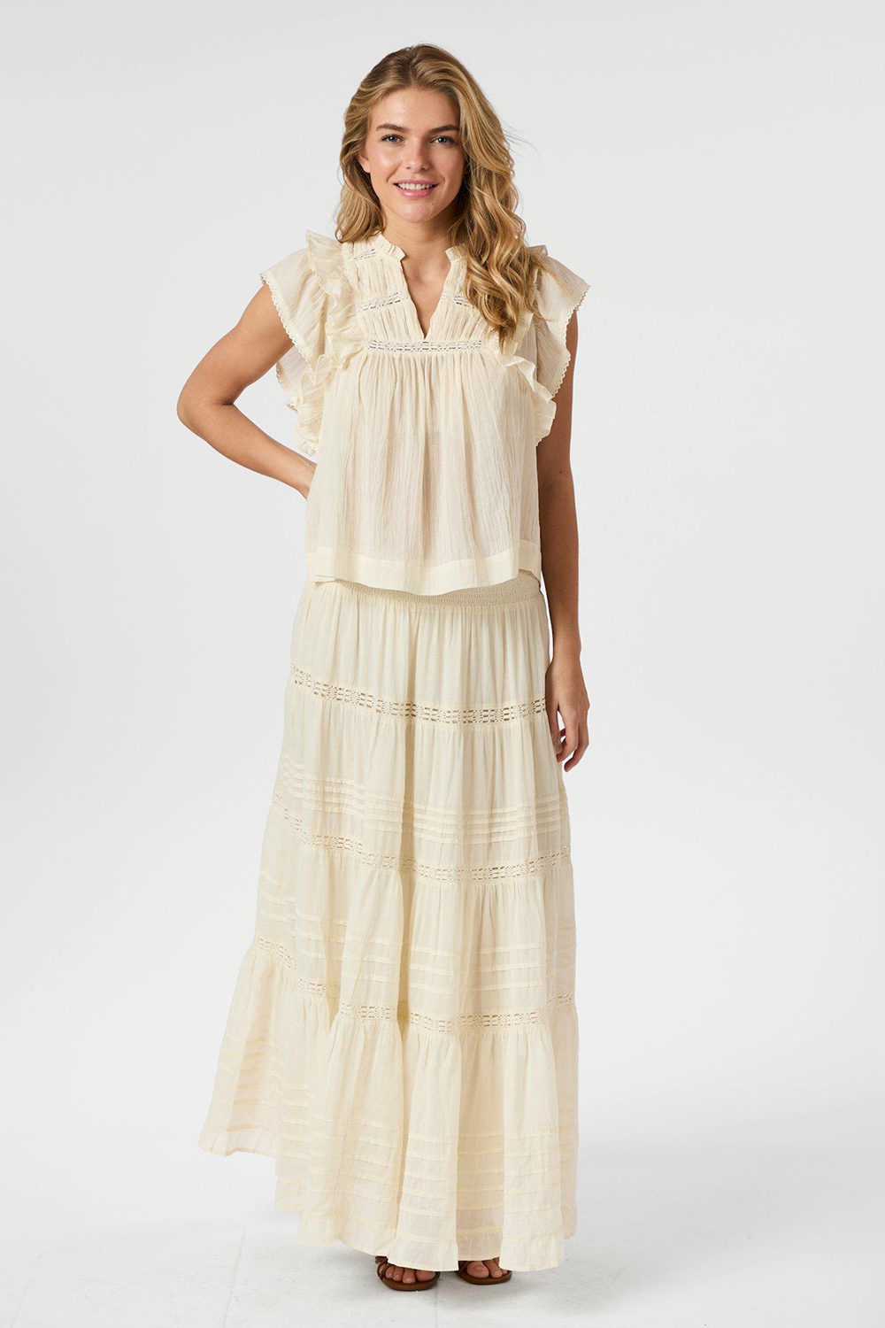 Jayla S Voile Top