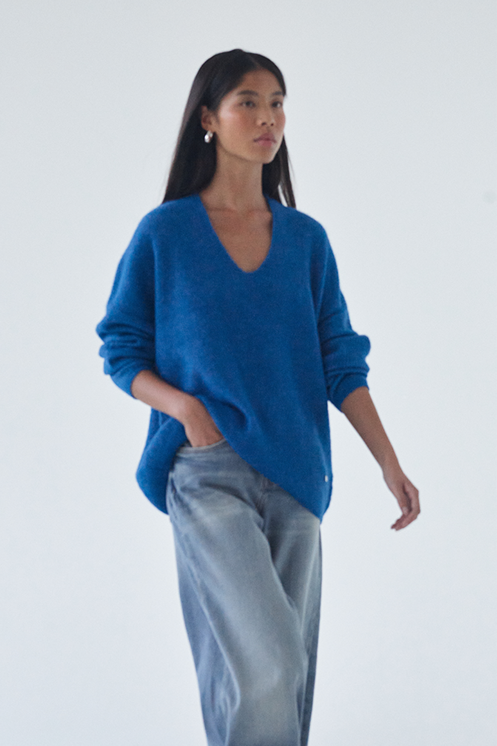 MMThora V-Neck Striktrøje