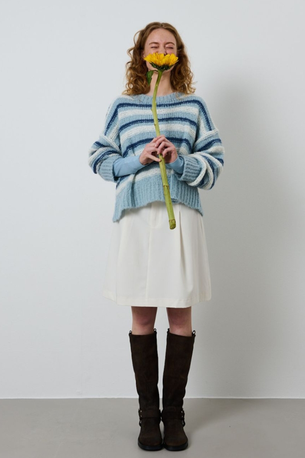 Pernille Striped Strik