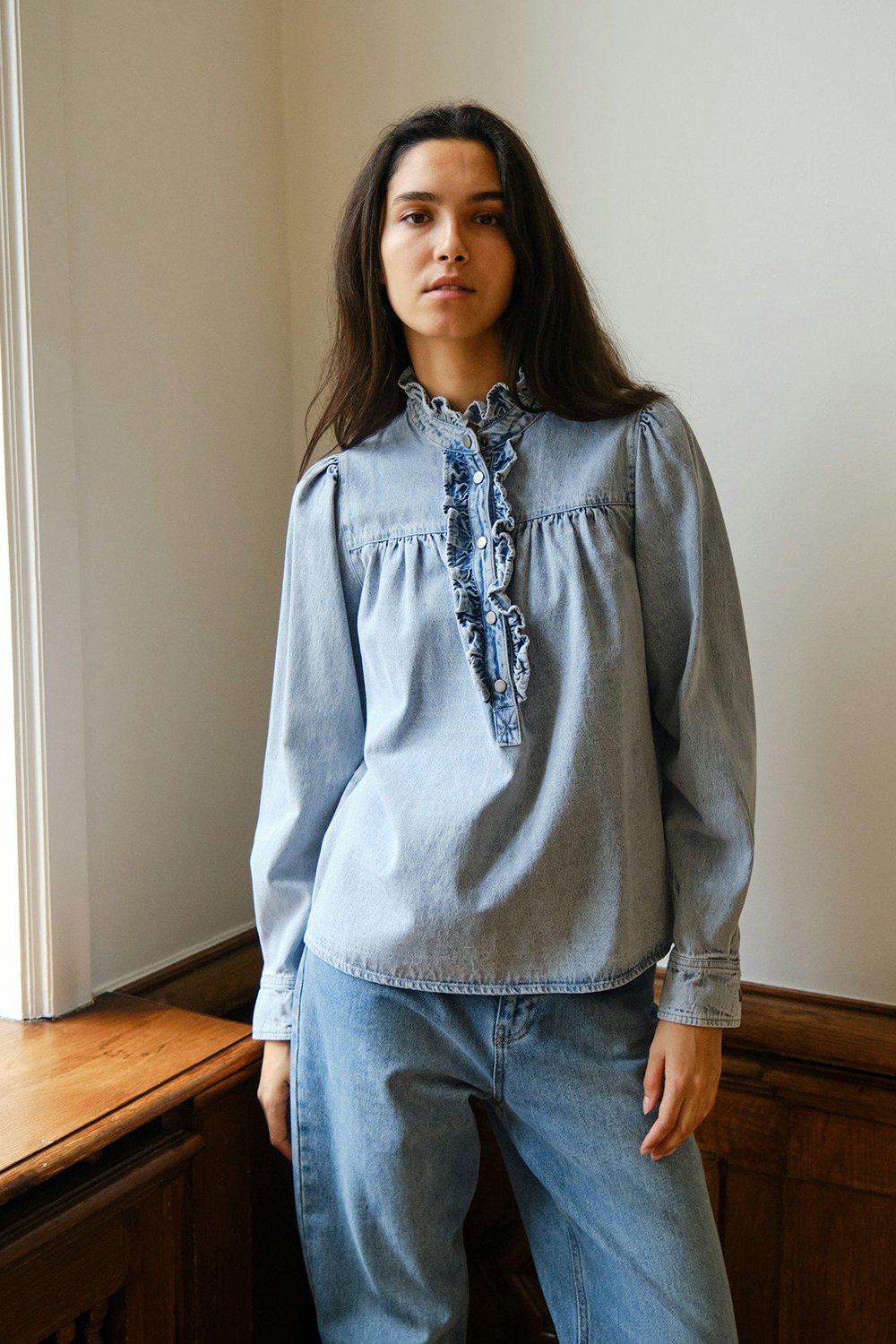 Justine Denim Skjorte