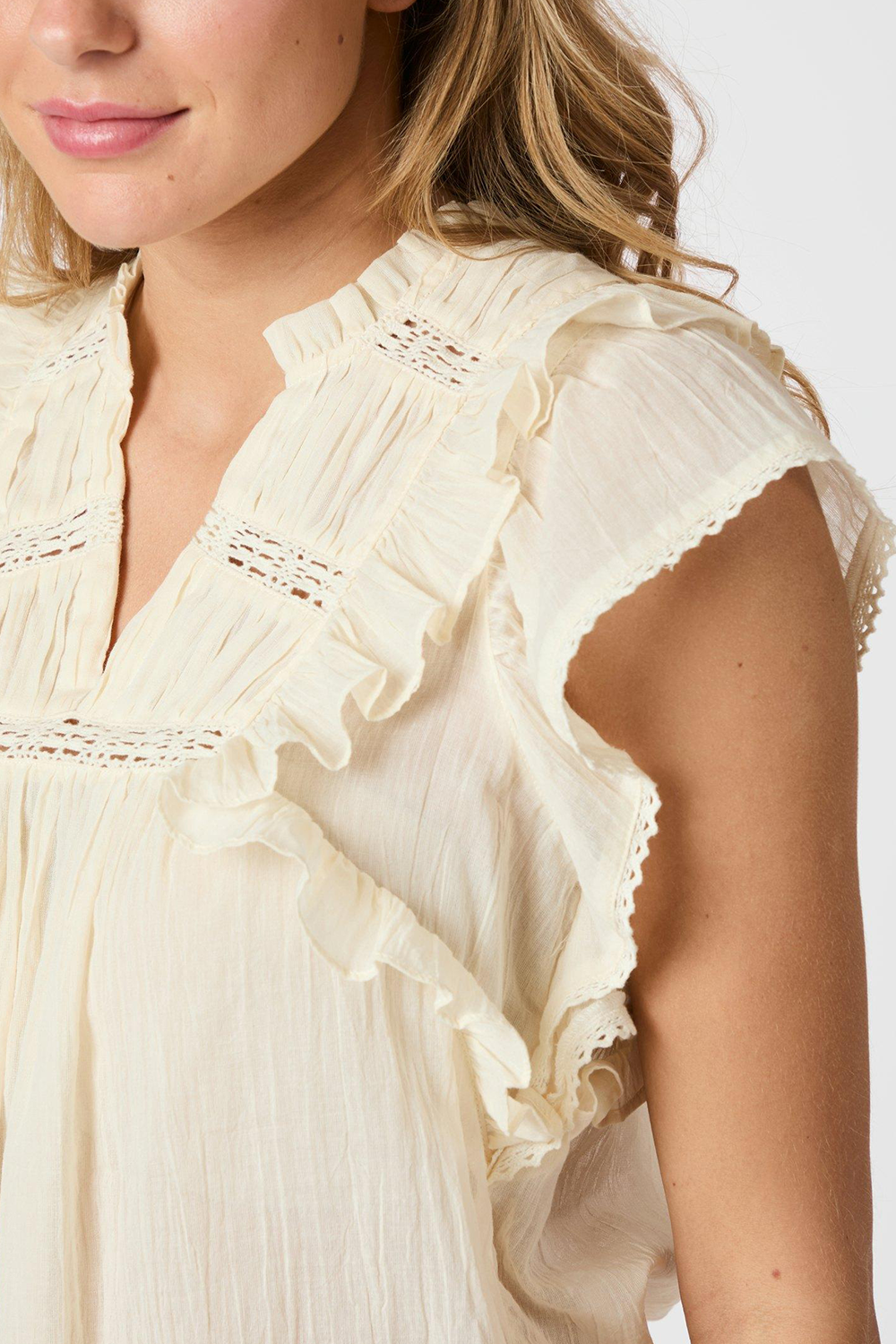 Jayla S Voile Top