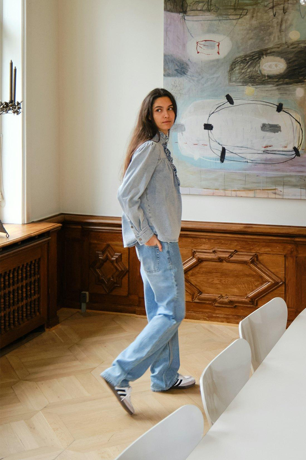 Justine Denim Skjorte