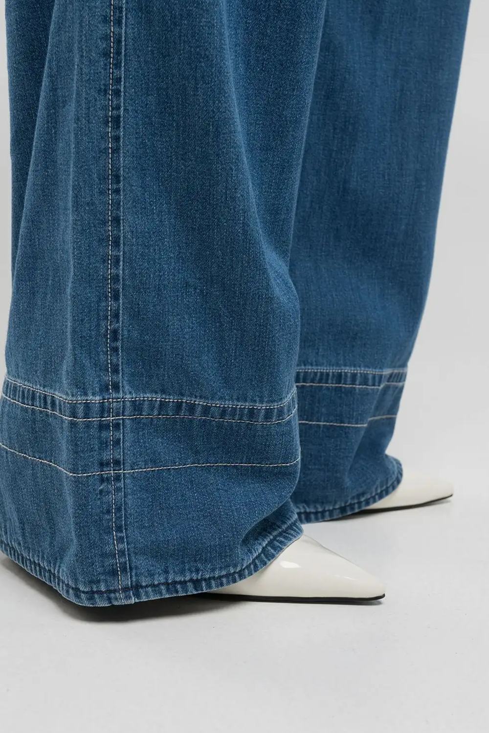 Relaxed-Fit Denim Buksedragt