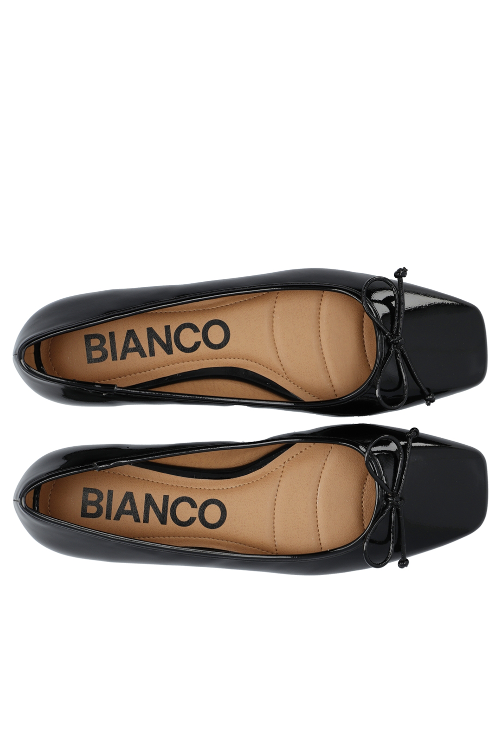 BIAROSE Karré Faux Leather Ballerina