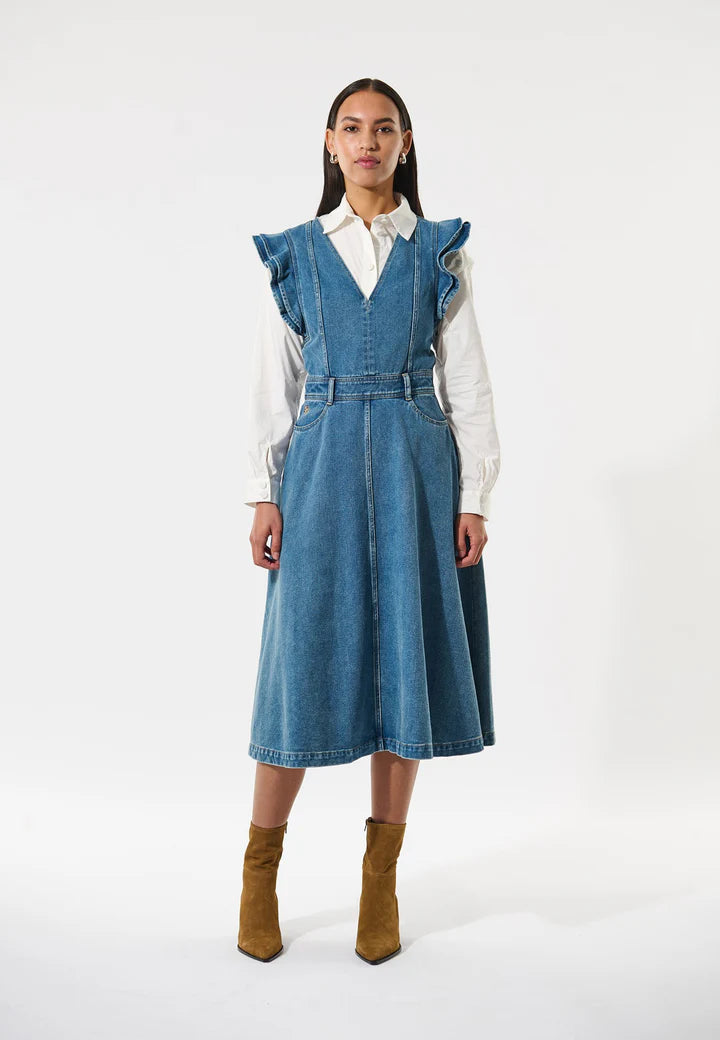 EdissaDEA NS Denim Kjole