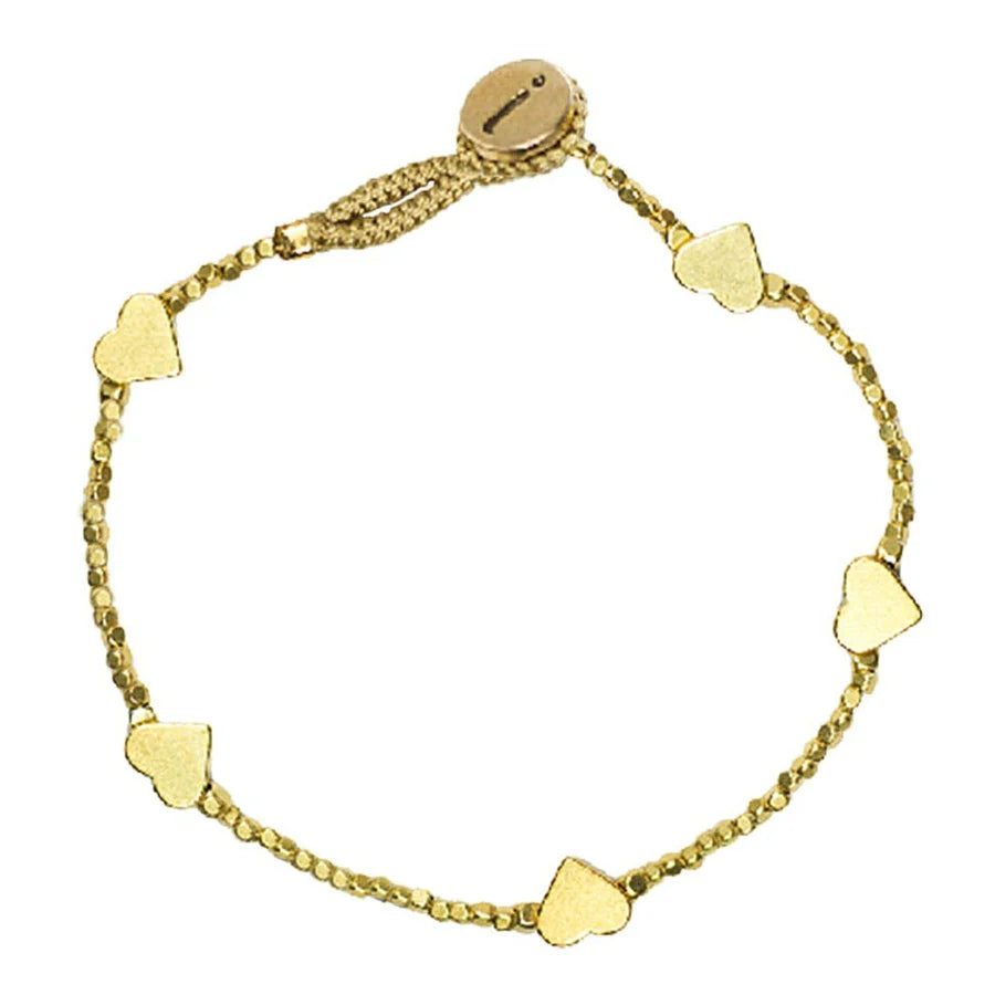 Joanie 5 Heart Armbånd
