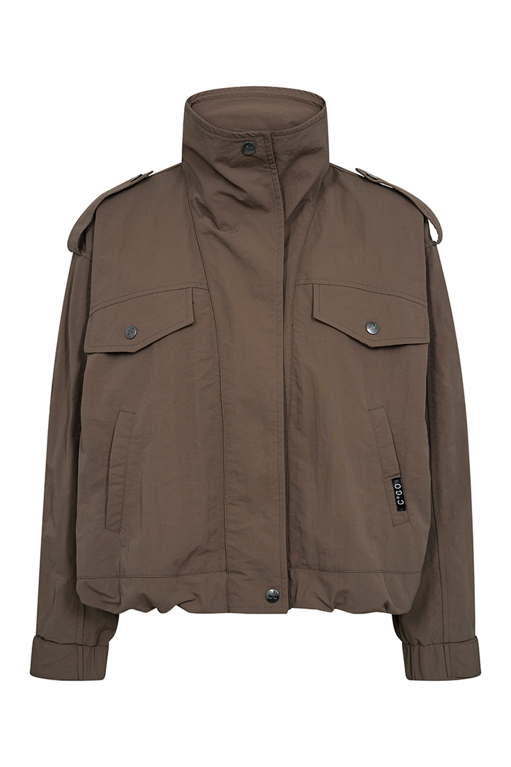 AlinaCC Double Funnel Neck Jakke