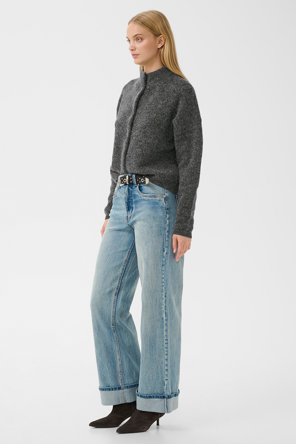 GZalpha Lurex Cardigan