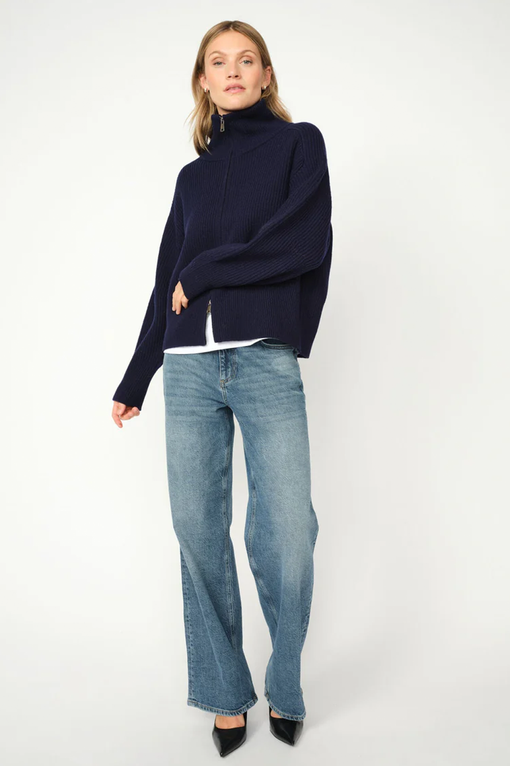 MMAmity Zip Knit Cardigan