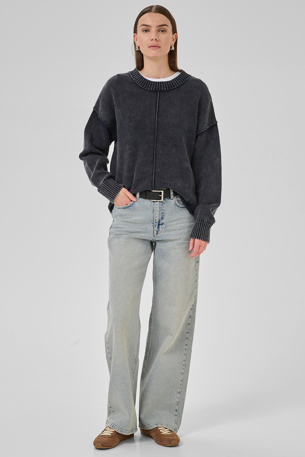 AshMW Pullover Bluse