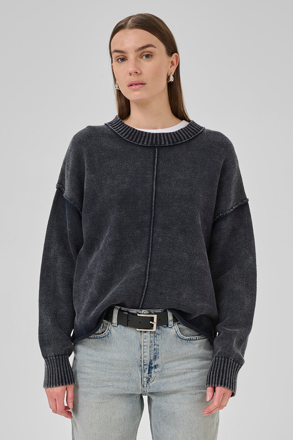 AshMW Pullover Bluse