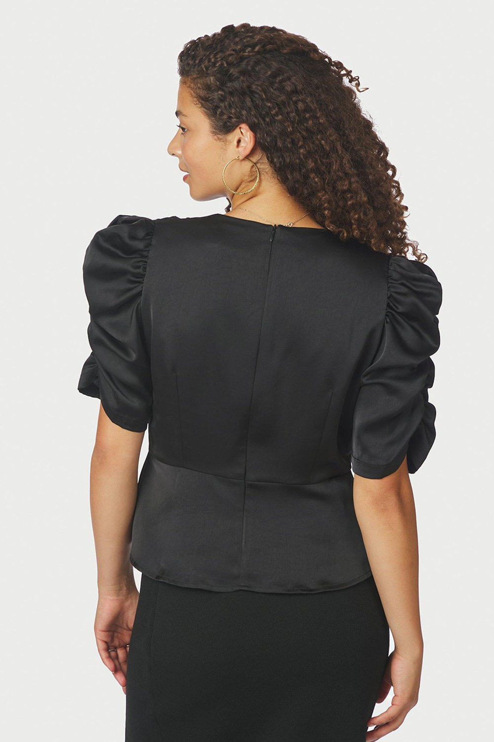 Benua Heavy Sateen Bluse