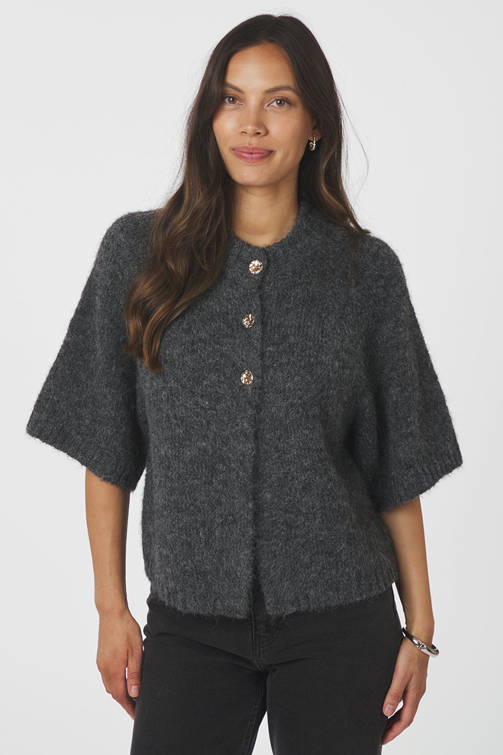 Benuta Fluffy Knit Cardigan