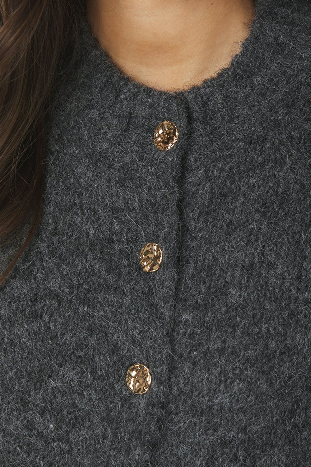 Benuta Fluffy Knit Cardigan
