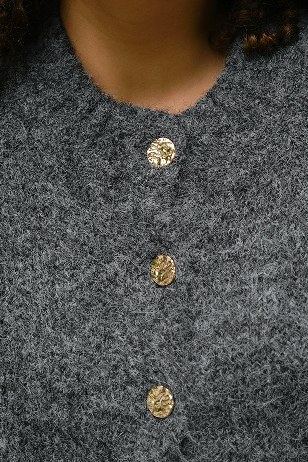 Benuta Fluffy Knit Cardigan
