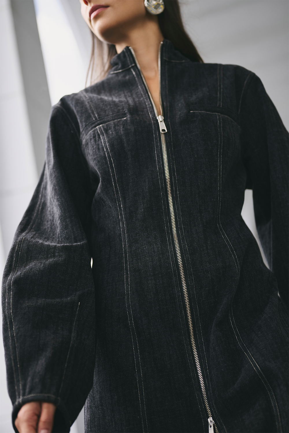 KBBeverly Denim Kjole