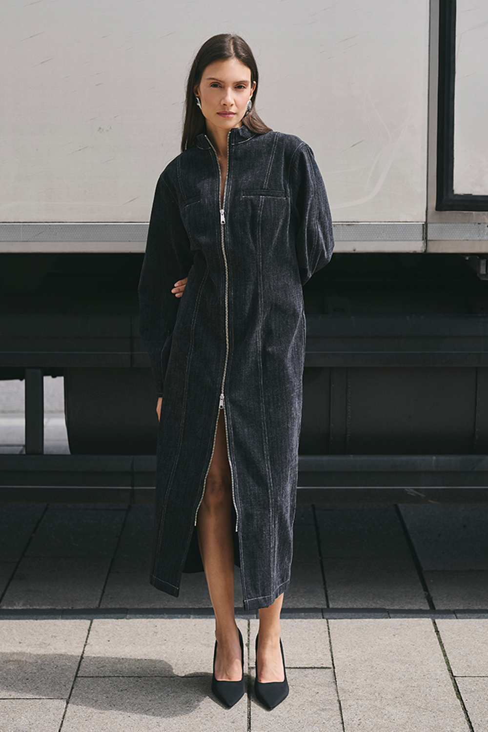 KBBeverly Denim Kjole