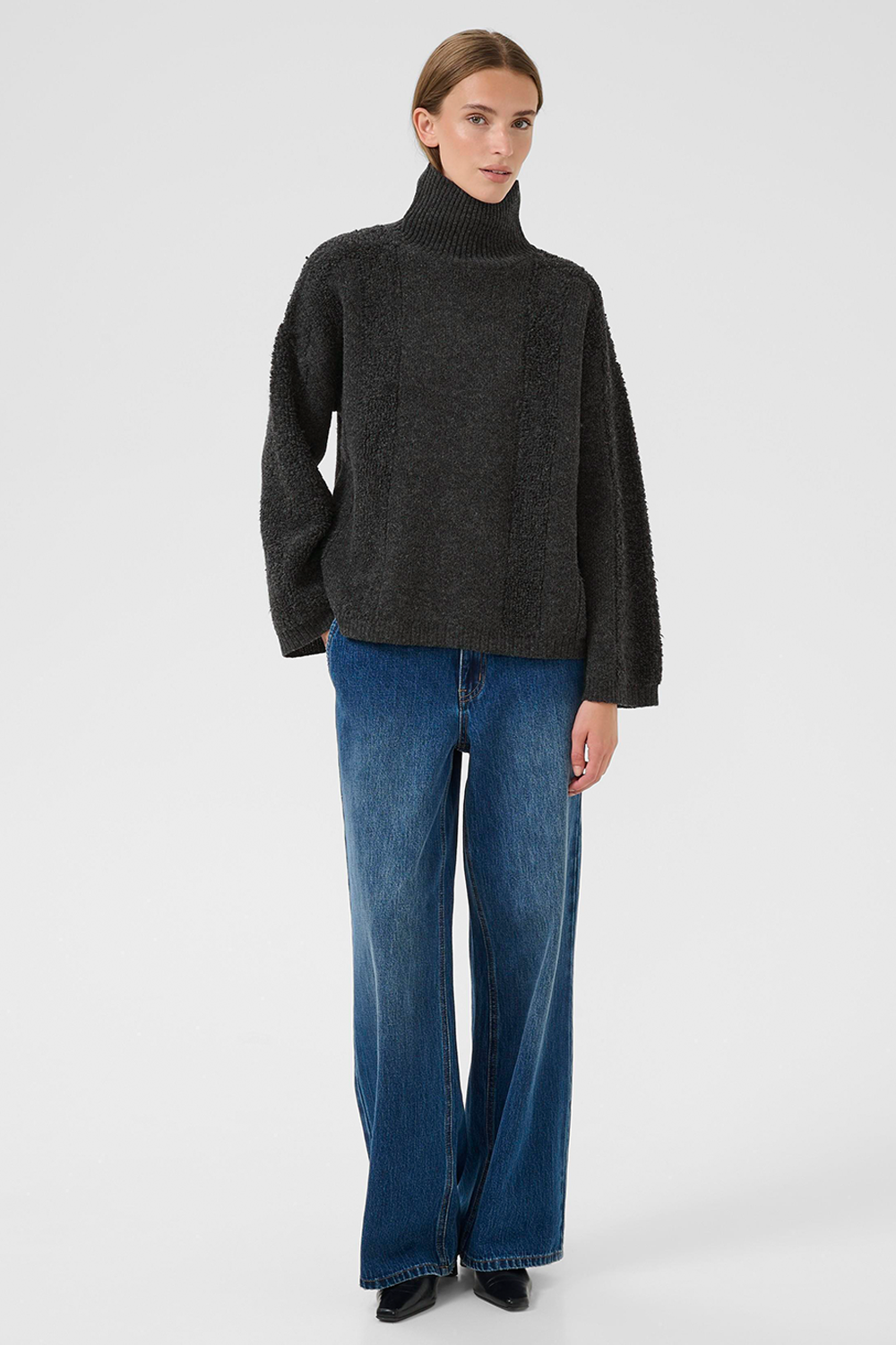 KBBiancamaria TNeck Striktrøje