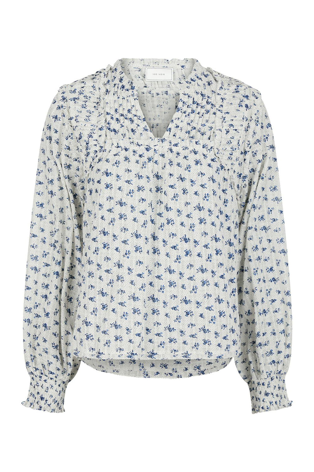 Nipoa Dot Flower Skjorte