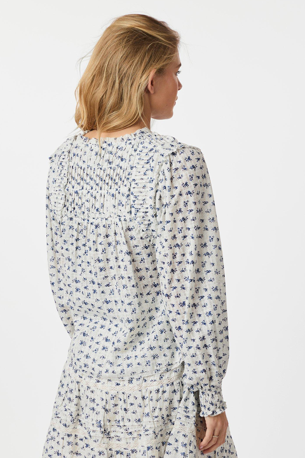 Nipoa Dot Flower Skjorte