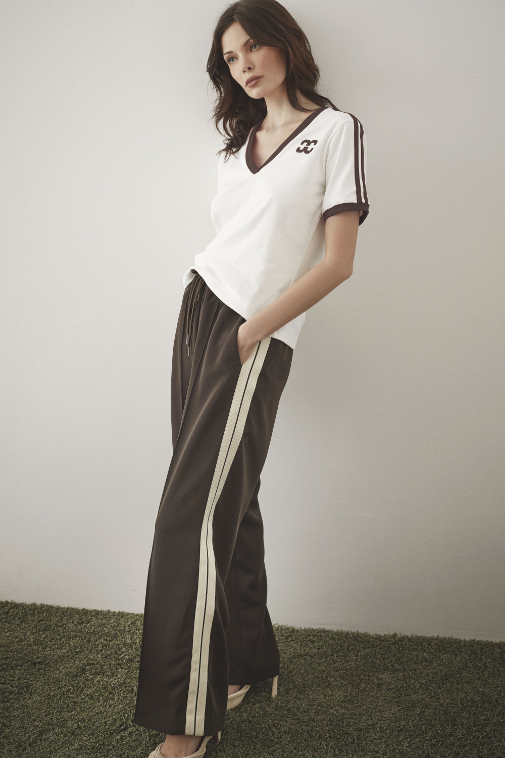 EdgeCC Stripe V T-shirt