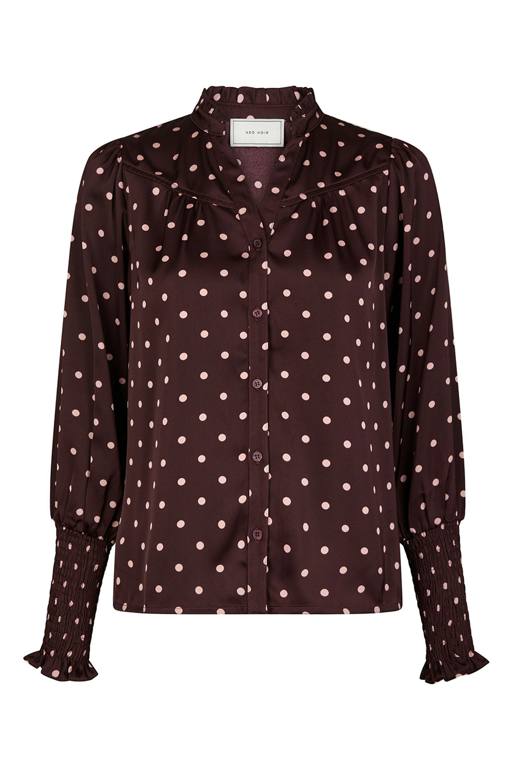 Camisa Dot Bluse