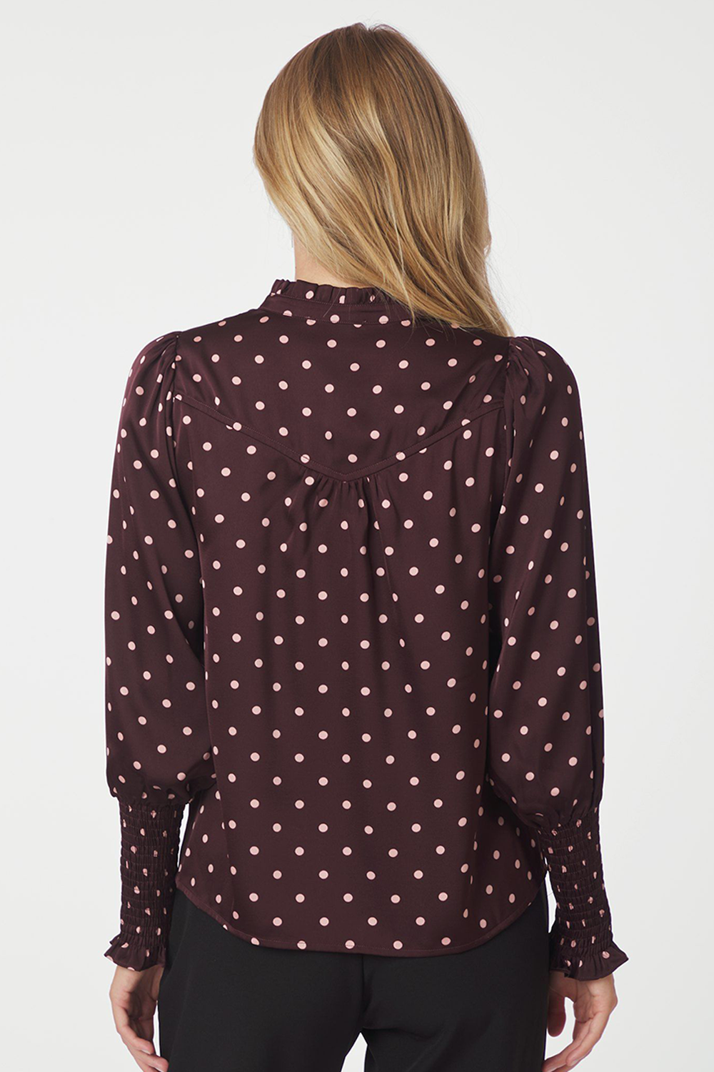 Camisa Dot Bluse