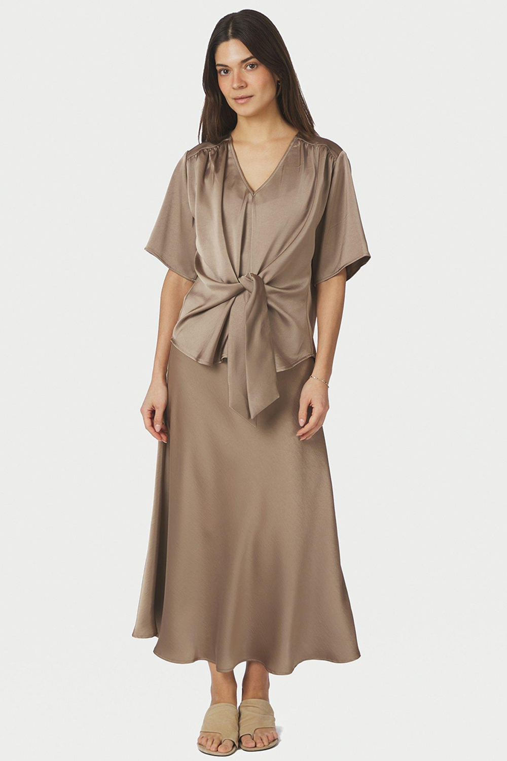 Casadia Sateen Bluse