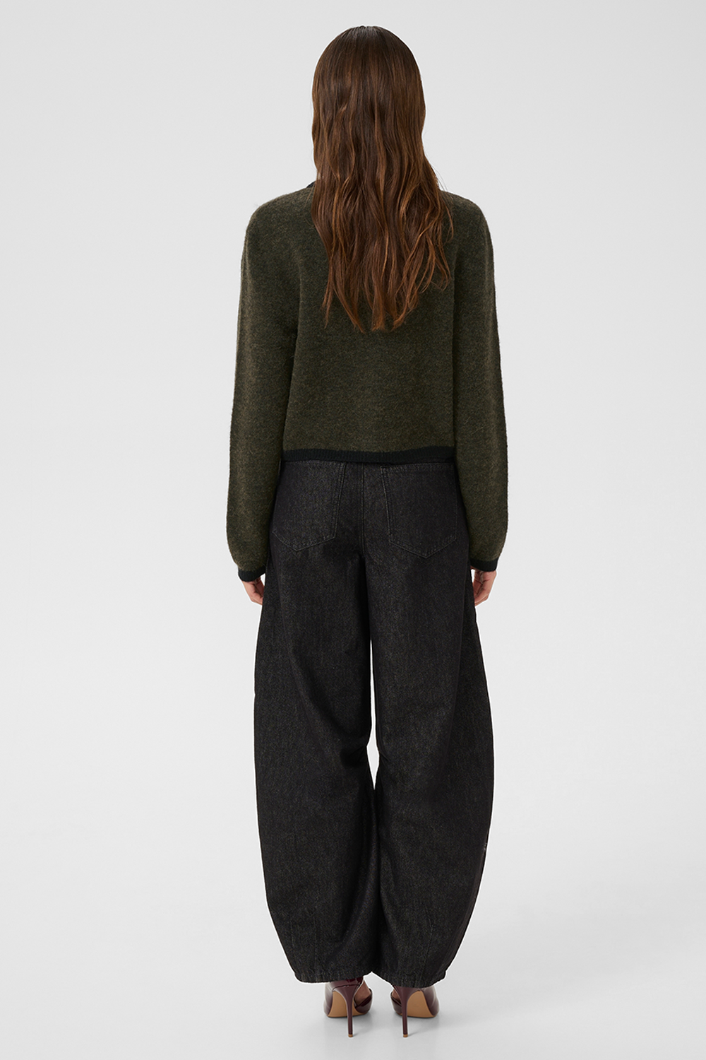GZalpha Contrast Cardigan