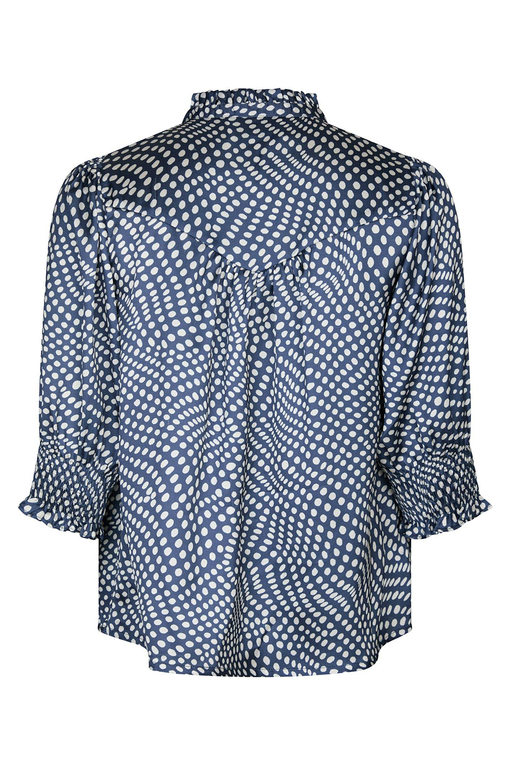 Diana Vibrant Dot Bluse