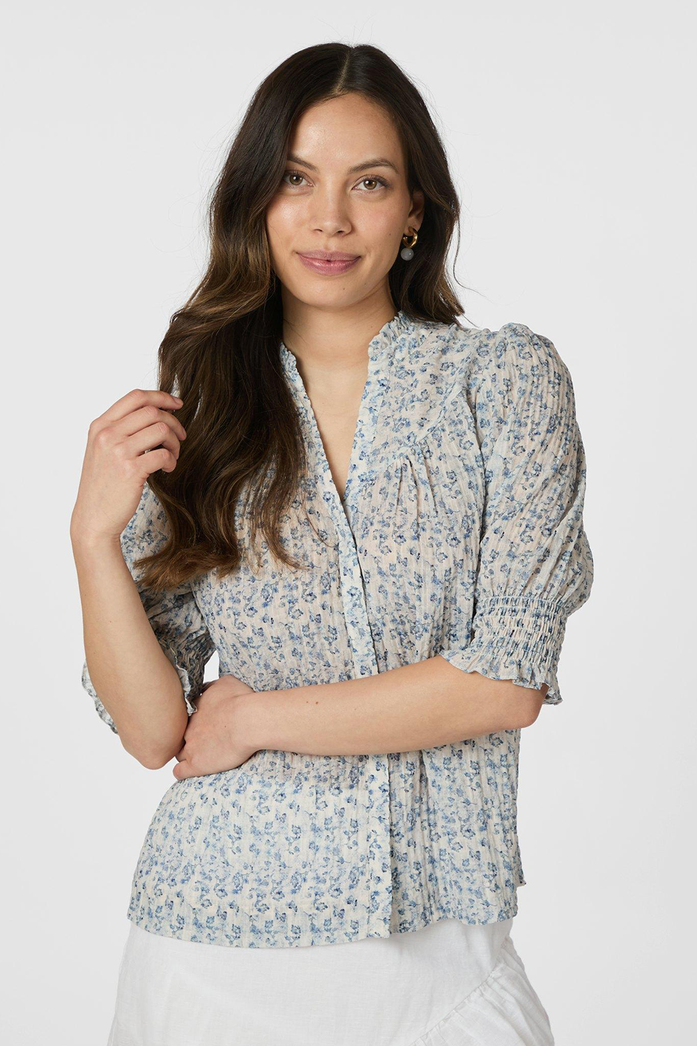 Diana Misty Floral Bluse