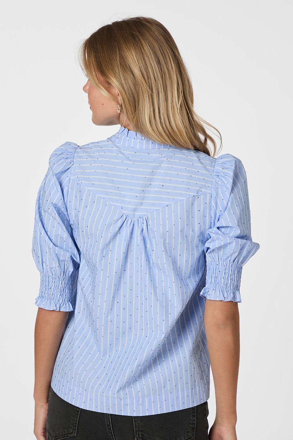 Diana Stripy Stone Bluse