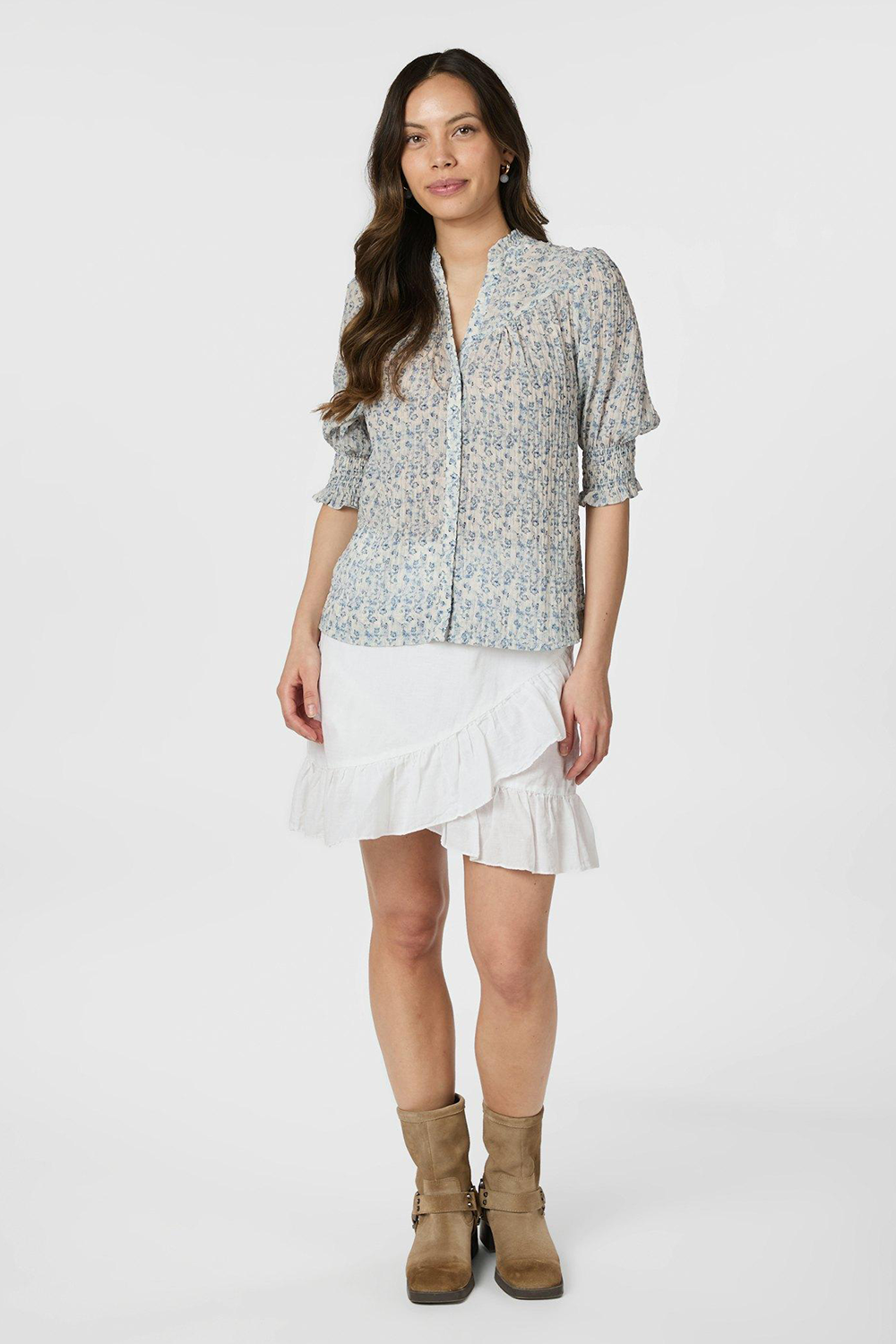 Diana Misty Floral Bluse