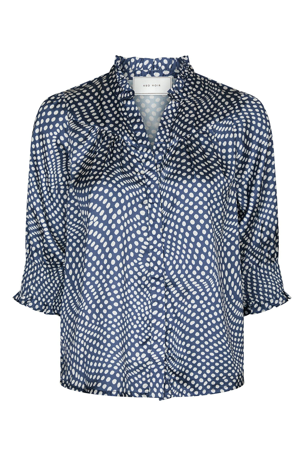 Diana Vibrant Dot Bluse