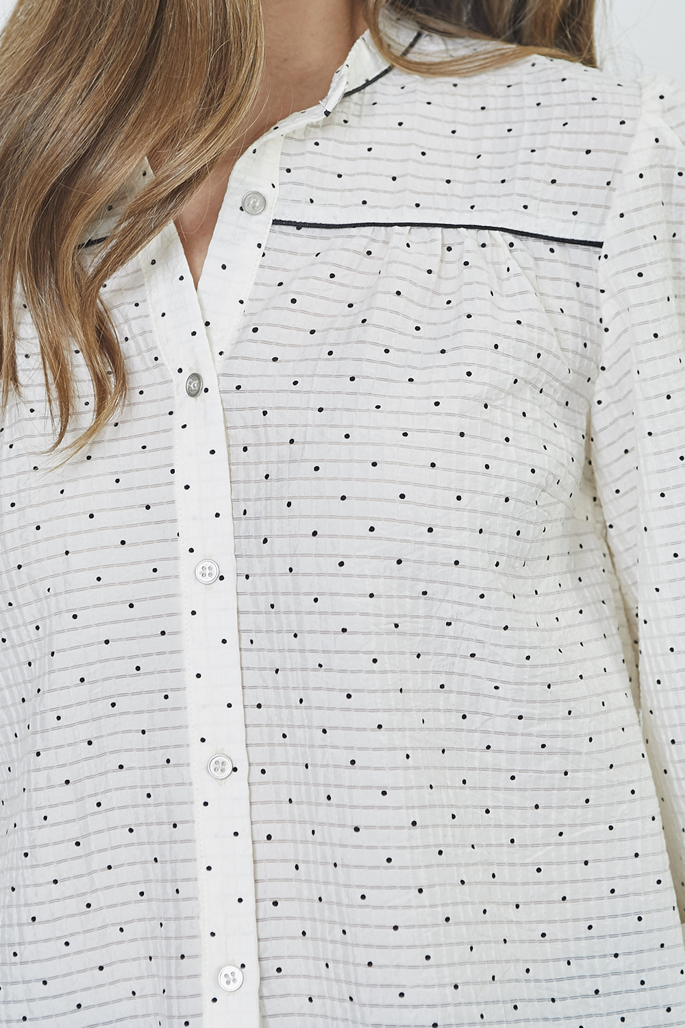 FranciscaCC Dot Skjorte
